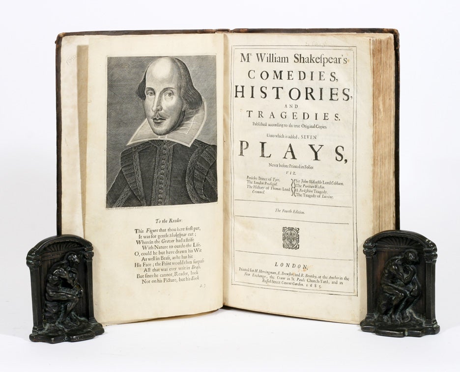 Top 10 Most Expensive Books Ever Sold William Shakespeare first folio of Comedies Histories Tragedies - Top 10 Most Expensive Books Ever Sold (2023)